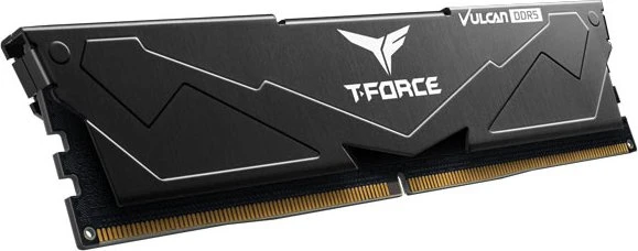 TeamGroup T-Force VULCAN schwarz UDIMM 32GB Kit, DDR5-6000, CL38-38-38-78, X8