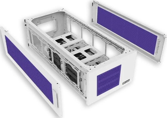 Thermaltake AX100 Snow, weiß, Pedestal Erweiterung für AX700