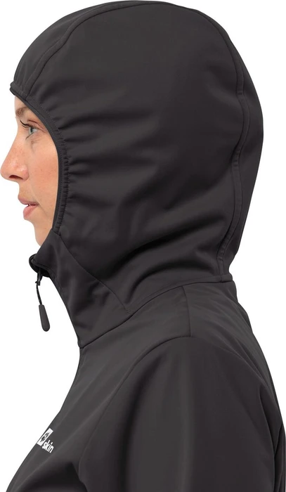 Jack Wolfskin Feldberg Hoody Funktionsjacke schwarz (Damen)