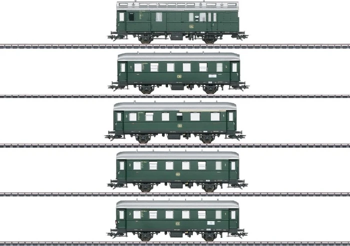 Märklin - Spur H0 Personenwagen - Reisezugwagen-Set Modelleisenbahn