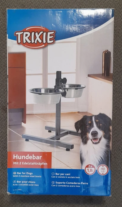 Trixie Hundebar, Metall/Edelstahl, 21cm, 1.8l (24921)