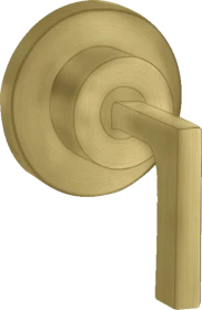 Hansgrohe Axor Citterio Absperrventil Unterputz mit Hebelgriff brushed brass