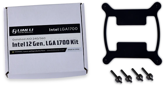 Lian Li Galahad AIO Uni Fan SL Edition 240 White, weiß