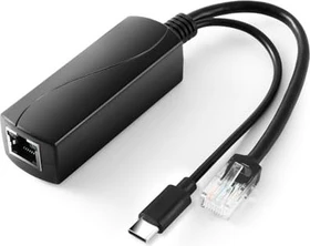 Revodata 2.5G PoE-Splitter, 2x RJ-45, PoE+ PD (TYPEC0504G)
