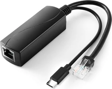 Revodata 2.5G PoE-Splitter, 2x RJ-45, PoE+ PD