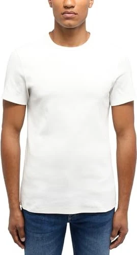 Mustang Allen T-Shirt kurzarm off white (Herren)