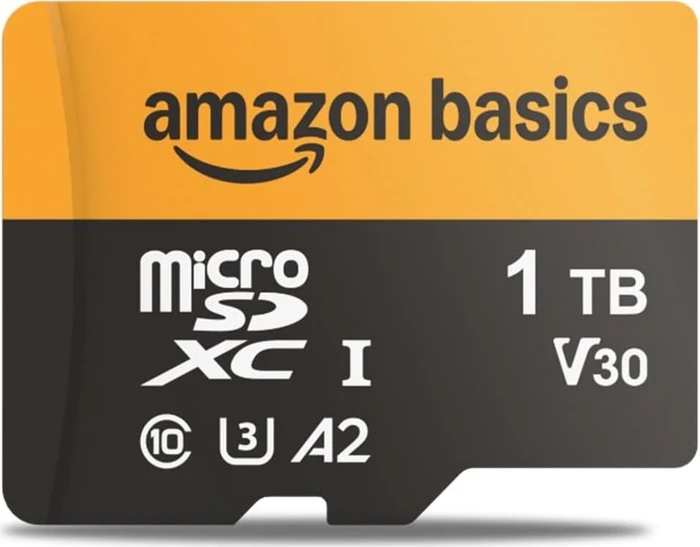 AmazonBasics High Speed R200/W150 1TB Kit, UHS-I U3, A2, Class 10