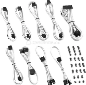 CableMod C-Series RMi/RMx Classic ModMesh Cable Kit, weiß (CM-CSR-CKIT-NKW-R)