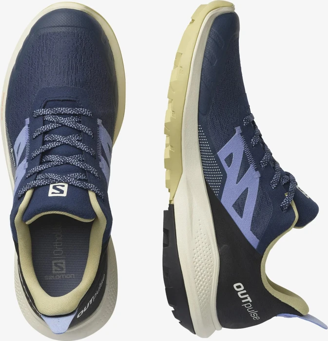Salomon OUTpulse GTX mood indigo/leek green/easter egg (Damen)