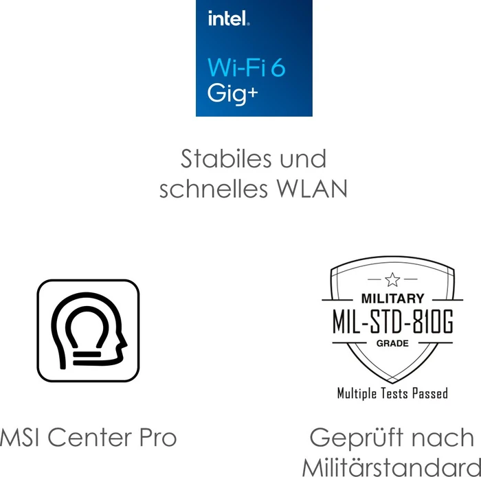 MSI CreatorPro M16 A12UJS-423, Core Black, Core i7-12700H, 32GB RAM, 1TB SSD, RTX A2000, DE