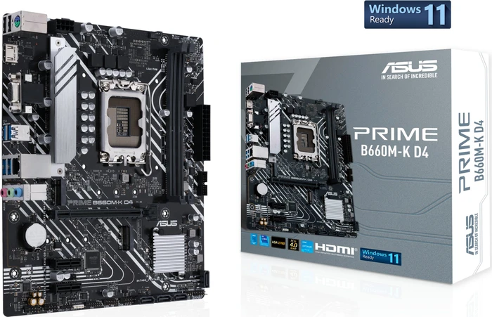ASUS Prime B660M-K D4 (Intel 1700)