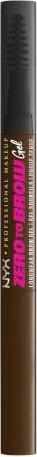 NYX Zero To Brow Gel chocolate, 2ml