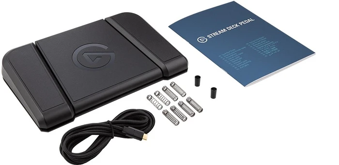 Elgato Stream Deck Pedal, Hands-Free Studio Controller
