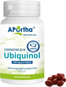 APOrtha Coenzym Q10 Ubiquinol 100mg Kapseln, 60 Stück