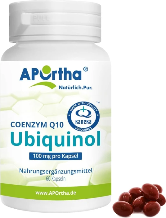 APOrtha Coenzym Q10 Ubiquinol 100mg Kapseln, 60 Stück