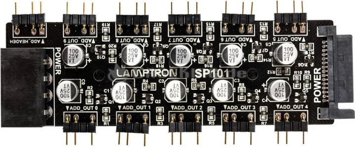 Lamptron SP101 ARGB, Lichtsteuerung