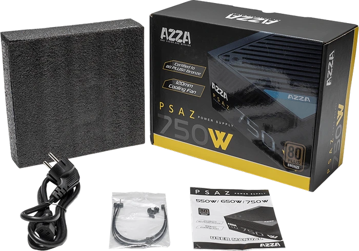 AZZA PSAZ 750W, ATX 2.4