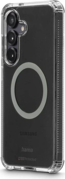 Hama Handyhülle Extreme Protect magnetisch für Samsung Galaxy S25 transparent