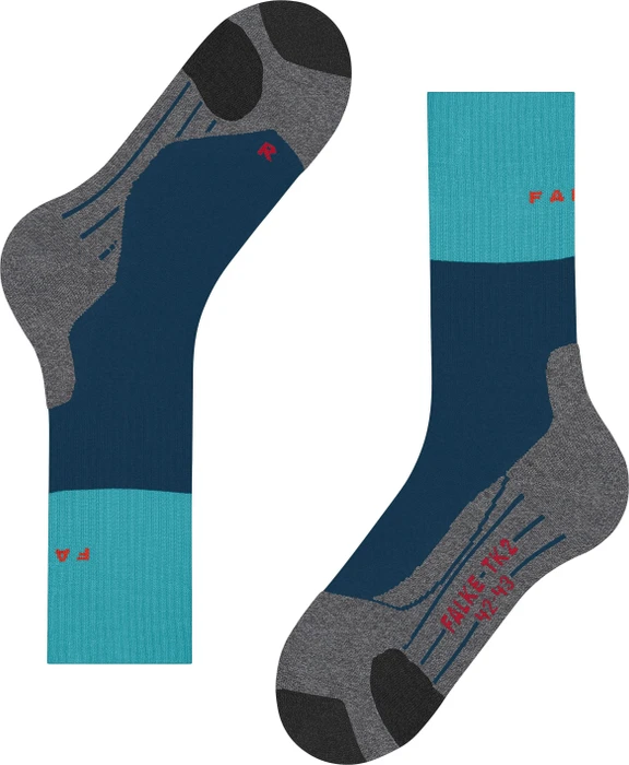 Falke TK2 Wandersocken blue pond (Herren)