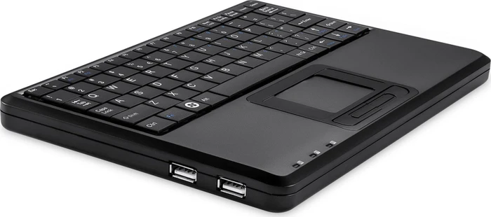 Perixx Periboard-510H Plus Super-Mini Touchpad Keyboard, USB, US