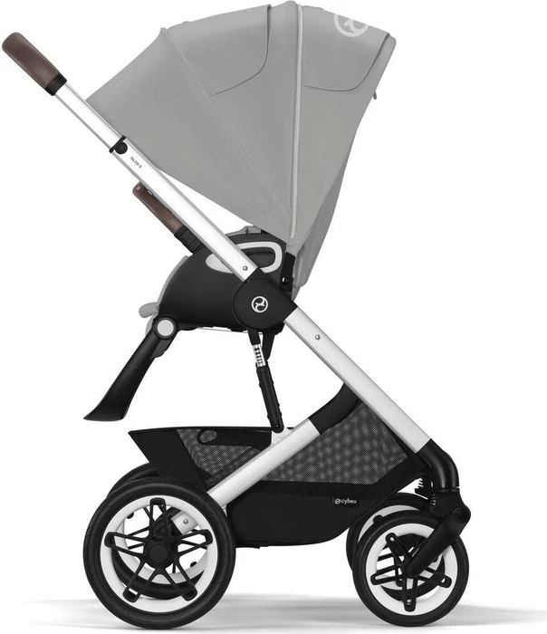 Cybex Talos S Lux Silver Frame stone grey