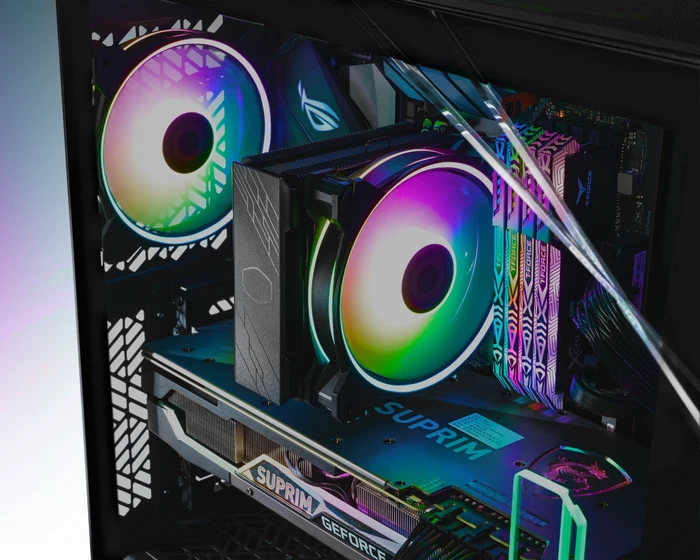 Cooler Master MasterBox TD500 Mesh V2, schwarz, Glasfenster
