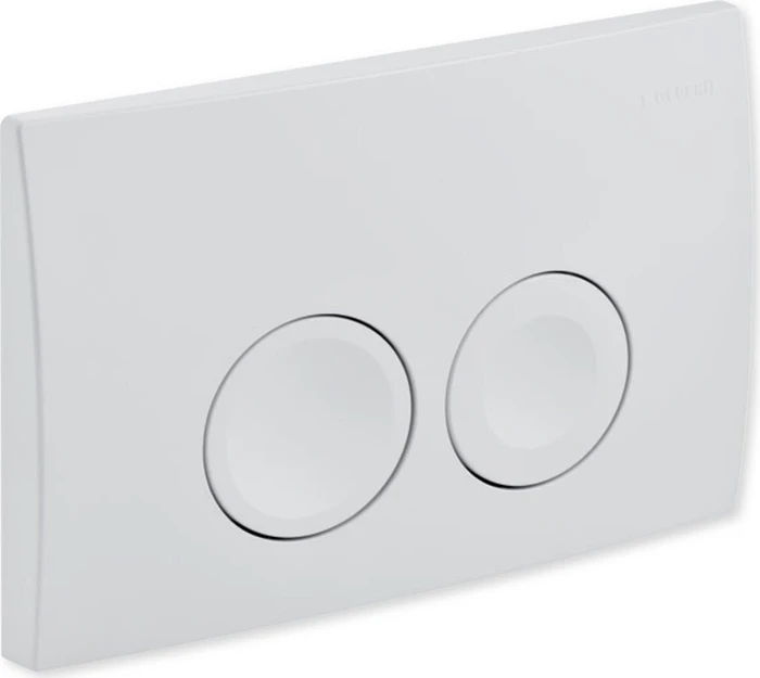 Geberit Delta25 Betätigungsplatte für 2-Mengen-Spülung, weiß