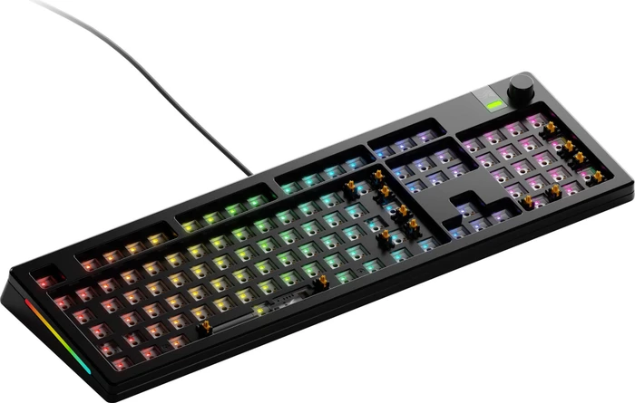 Glorious GMMK 3 Pro, Barebone Tastatur, Full Size 100%, schwarz, ISO