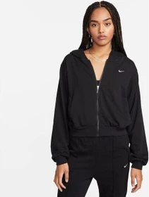 Nike Sportswear Chill Terry Hoodie black/sail (Damen)