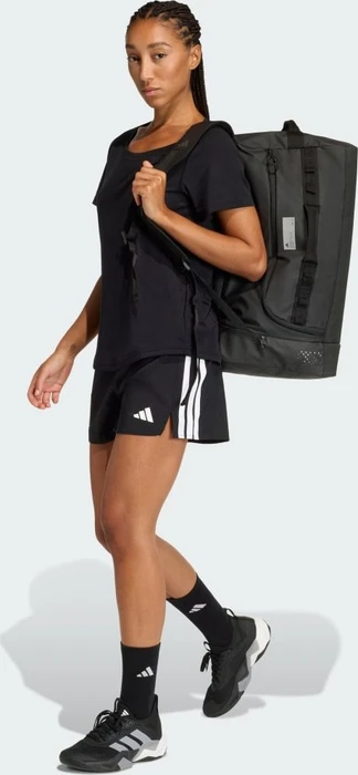 adidas Hybrid Duffelbag Sporttasche black/reflective silver