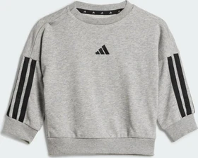 adidas Essentials Trainingsanzug medium grey heather/clear pink (Junior)