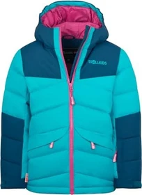 Trollkids Girls Narvik Pro Funktionsjacke dark turquoise/madeira blue (Junior)