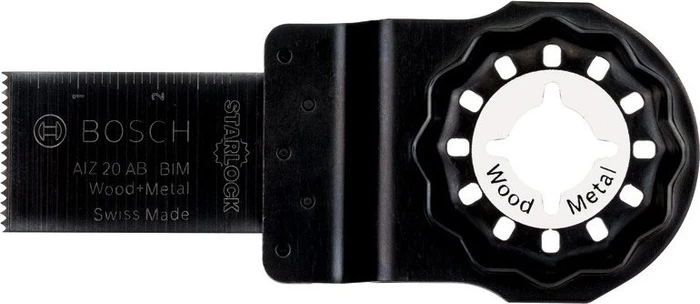 Bosch Professional AIZ20AB Wood and Metal SL BIM Tauchsägeblatt 20mm, 5 Stück