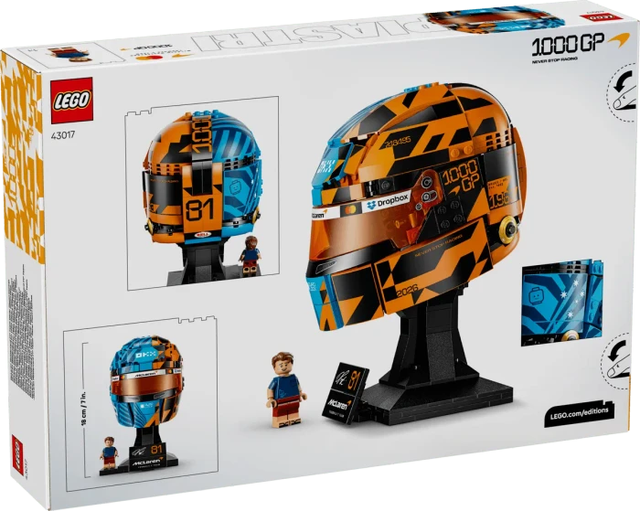 LEGO Editions - McLaren Mastercard F1 Team Oscar Piastri Helm