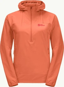 Jack Wolfskin Prelight Overhead Funktionsjacke guave (Damen)