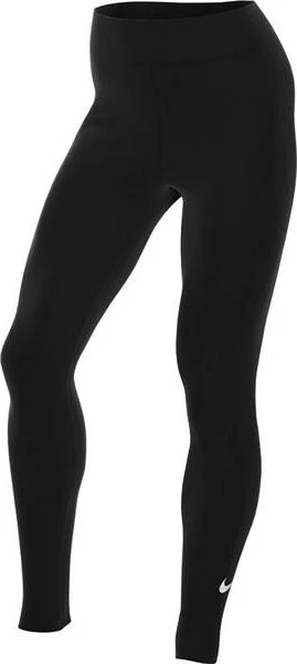 Nike Dri-FIT One Leggings Hose lang schwarz/weiß (Damen)