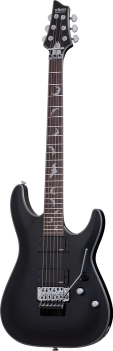 Schecter Damien Platinum-6 FR Satin Black