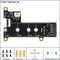 Geekworm X1001 PCIe auf M.2 Key-M NVMe Adapter-Board, M.2 M-Key 2230/2242/2260/2280 NVMe Slot für Raspberry Pi 5 Vorschaubild