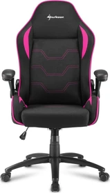 Sharkoon Elbrus 1 Gamingstuhl, schwarz/pink