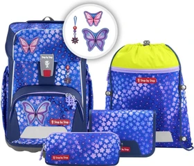 Step by Step Giant Butterfly Maja Schulrucksack-Set, 5-tlg.