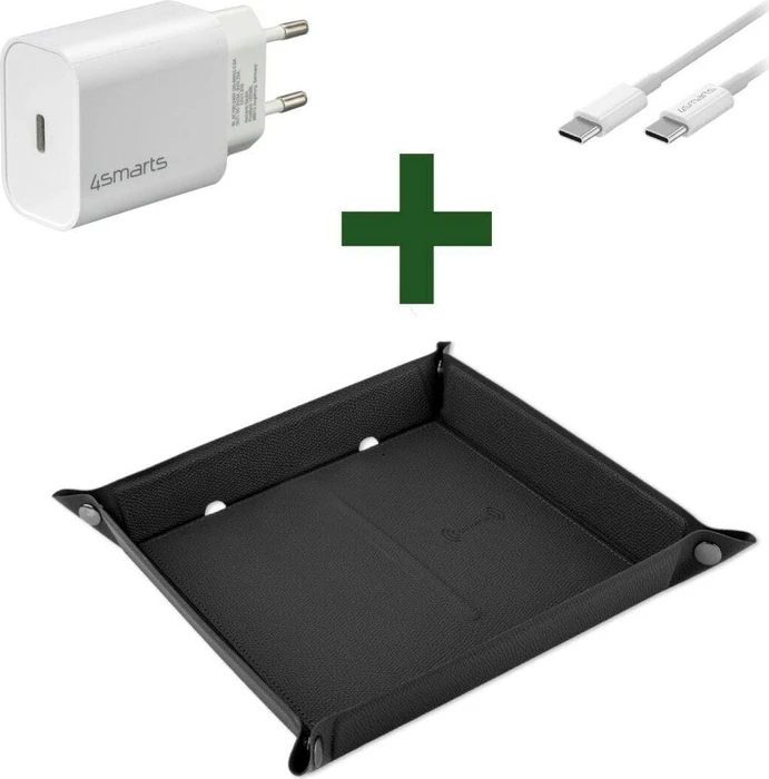 4smarts SmartTray Ladeset schwarz
