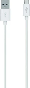 Belkin MIXIT USB-A 2.0 [Stecker] auf USB 2.0 Micro-B [Stecker] Adapterkabel weiß, 2m