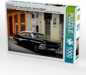 Calvendo Ford Fairlane 500 - Ein Motiv aus dem Kalender Black is Beautiful - Schwarze Oldtimer