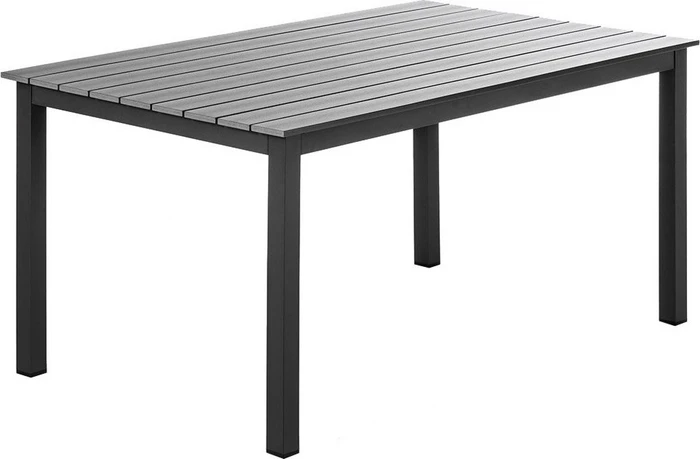 Solax-Sunshine Genua Gartentisch grau 150x90cm