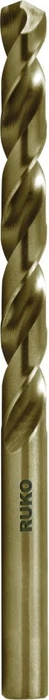 Ruko DIN338 Typ VA HSSE-CO5 Spiralbohrer, 9.1x81x125mm, 10 Stück