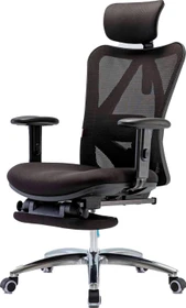 Sihoo M18 Classic Office Bürostuhl mit Fußstütze, schwarz