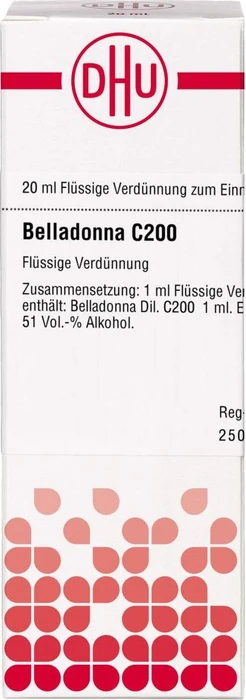 DHU Belladonna Dilution C200, 20ml