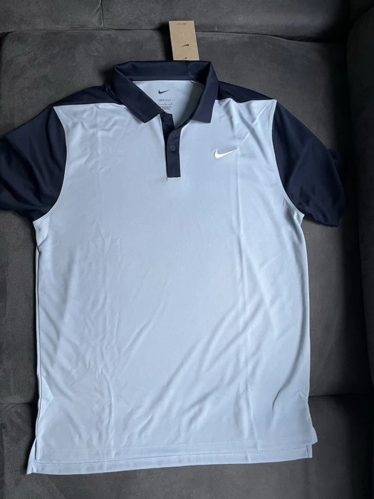 Nike Victory+ Dri-FIT Poloshirt kurzarm light armory blue/obsidian/white (Herren)