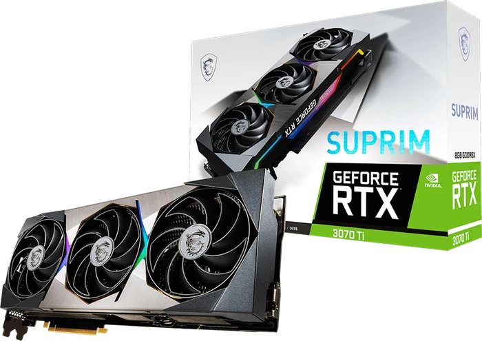 MSI GeForce RTX 3070 Ti Suprim 8G, 8GB GDDR6X, HDMI, 3x DP