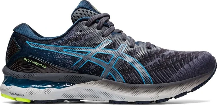 Asics Gel-Nimbus 23 carrier grey/digital aqua (Herren)